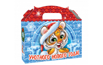 Картонная упаковка Чемоданчик "В гостях у Тигра" (продано)
