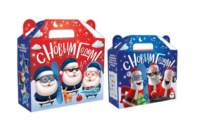 Картонная упаковка<br>"ТРИ МОРОЗА 1000 грамм"