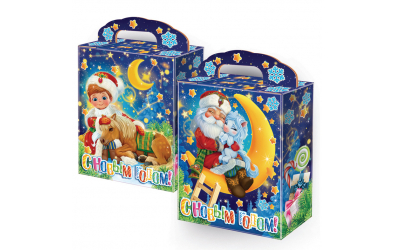 Картонная упаковка<br>"МЕЧТАТЕЛИ 700 грамм"