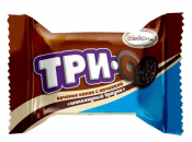 ТРИ-О печенье  с начинкой шоколадный брауни 45 г